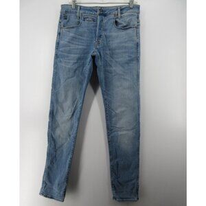 G Star Raw Jeans 31X34 D-STAQ 5 Pocket Slim Button Fly Denim Pants